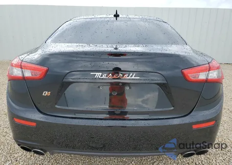 2017 Maserati Ghibli S из США, поврежденный, VIN ZAM57RSA3H1206281